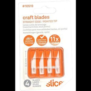 slice 4-pack Set #10519 Ceramic Craft Knife Cutting Blades
